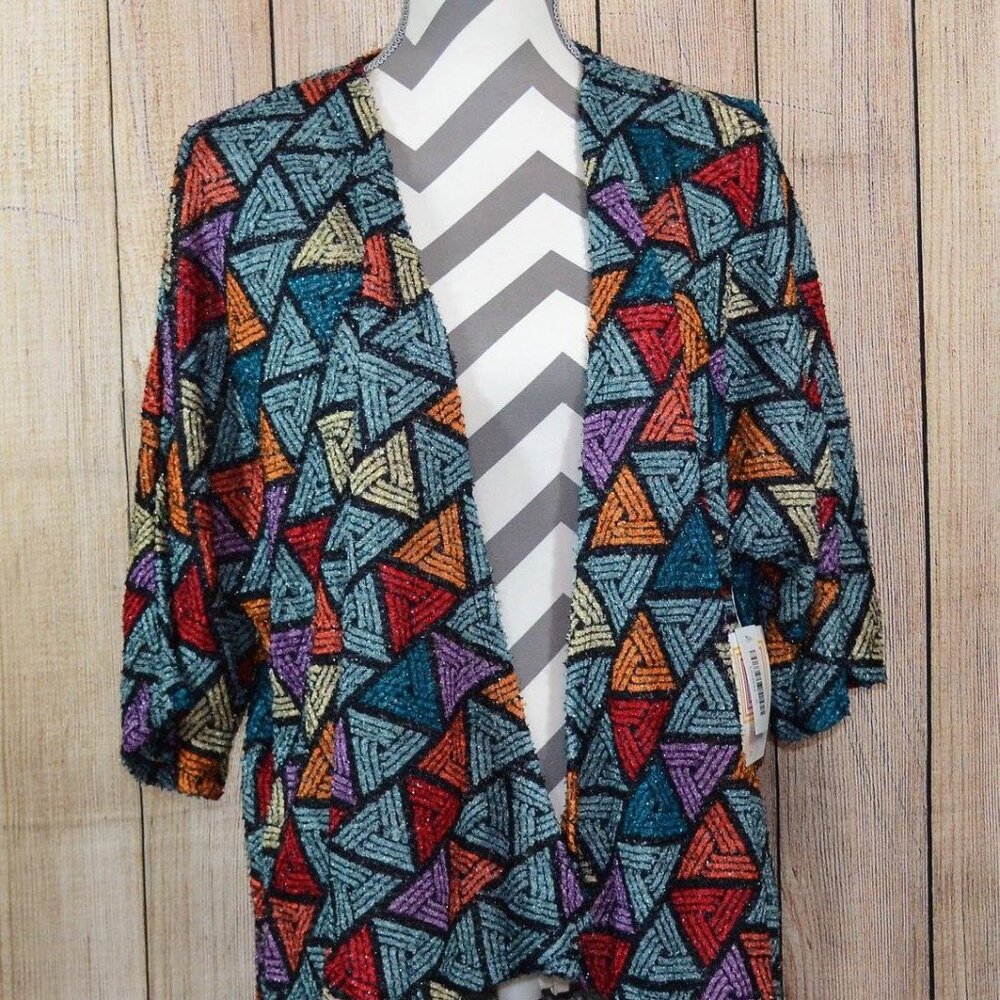 Multicolored Lindsay Kimono
